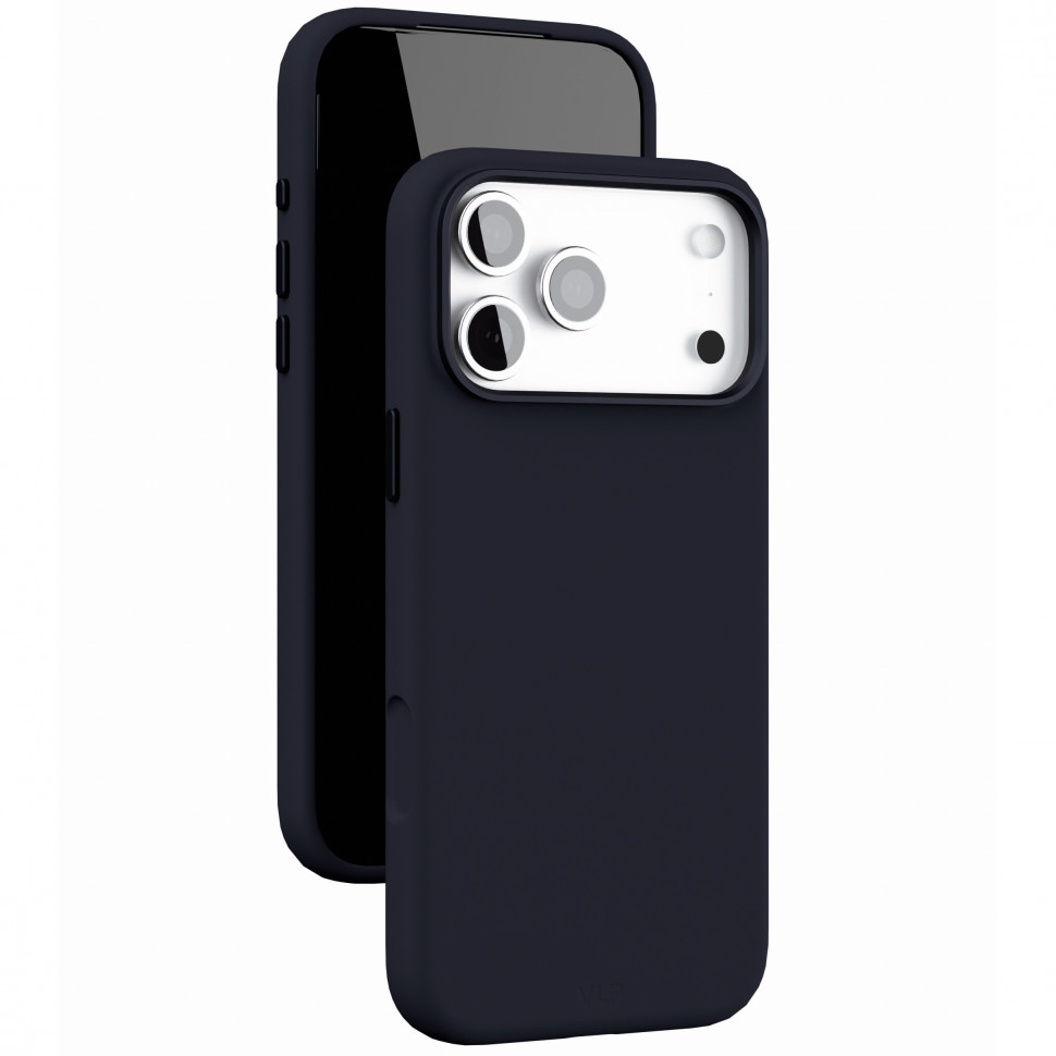 Чехол защитный VLP Aster Pro Case MagSafe для iPhone 17 Pro Max Темно-синий