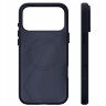 Чехол защитный VLP Aster Pro Case MagSafe для iPhone 17 Pro Max Темно-синий