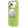 Чехол защитный VLP Aster Pro Case MagSafe для iPhone 17 Pro Max Лайм