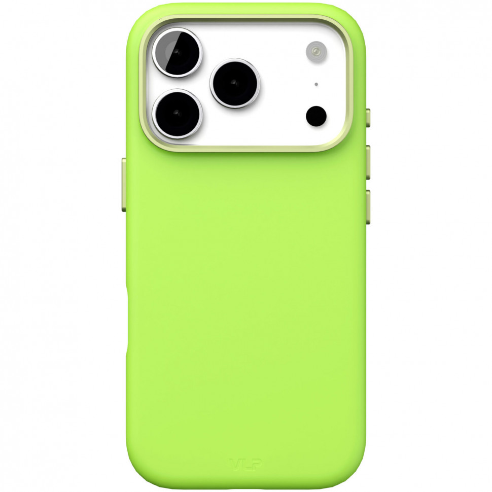Чехол защитный VLP Aster Pro Case MagSafe для iPhone 17 Pro Лайм