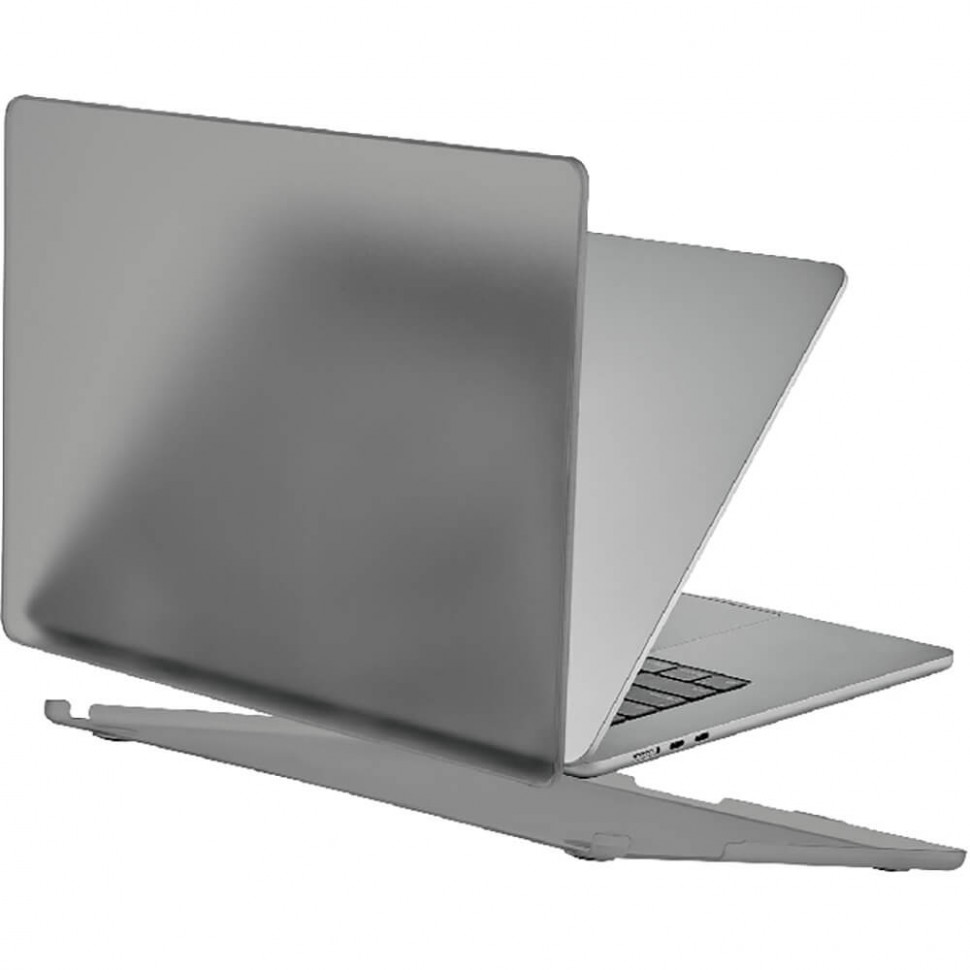 Чехол защитный uBear Ice Case для MacBook Air 13 (M2/M3/M4) Черный