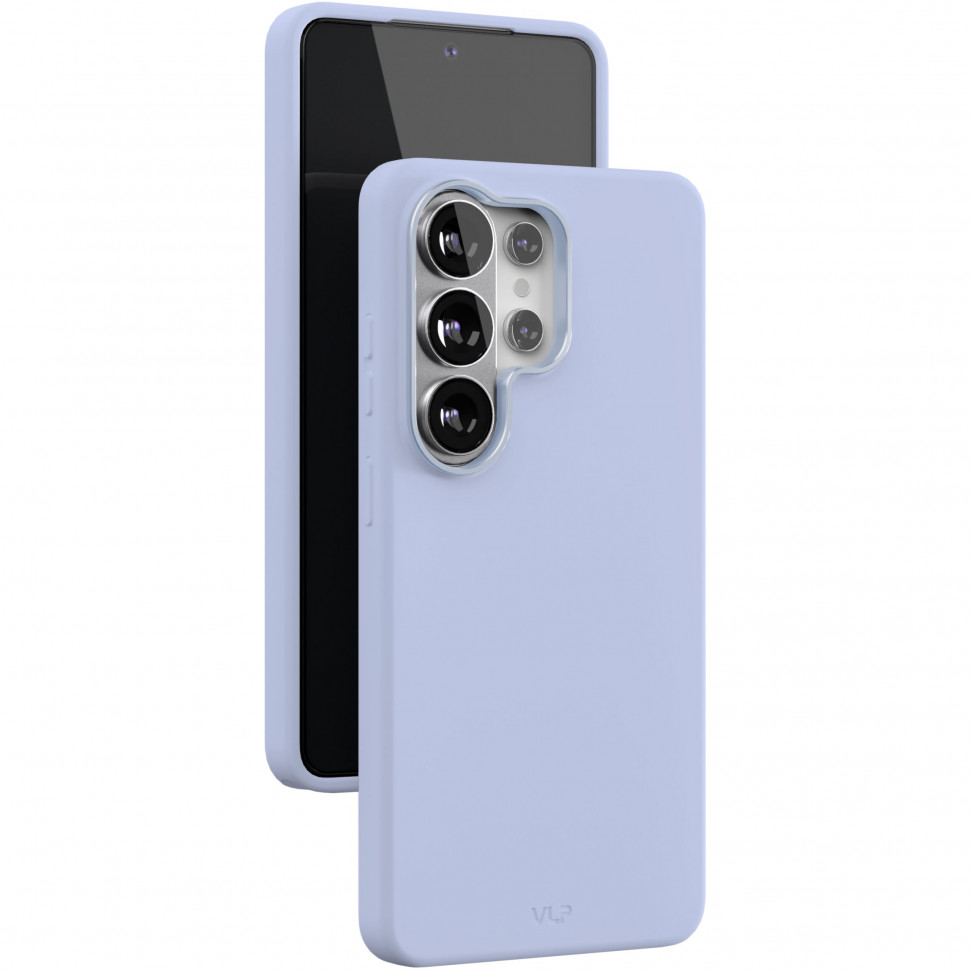 Чехол защитный VLP Aster Pro Case с MagSafe для Samsung Galaxy S26 Ultra Голубой