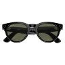 Умные очки Ray-Ban Headliner Shiny Black/Polarized G-15 Green (RW4009)