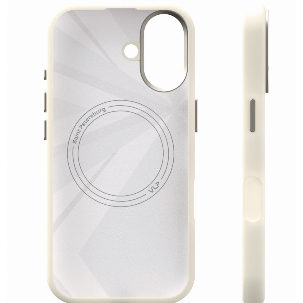 Чехол защитный VLP Aster Pro Case MagSafe для iPhone 17 Белый
