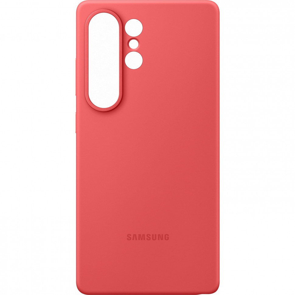 Чехол защитный Samsung Silicone Case для Samsung Galaxy S25 Ultra Красный