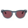 Умные очки Ray-Ban Headliner Shiny Jeans/Polarized Dusty Red (RW4009)
