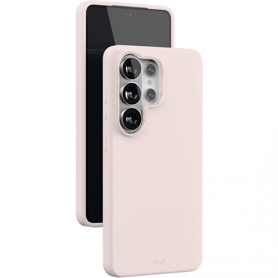 Чехол защитный VLP Aster Pro Case с MagSafe для Samsung Galaxy S26 Ultra Розовый
