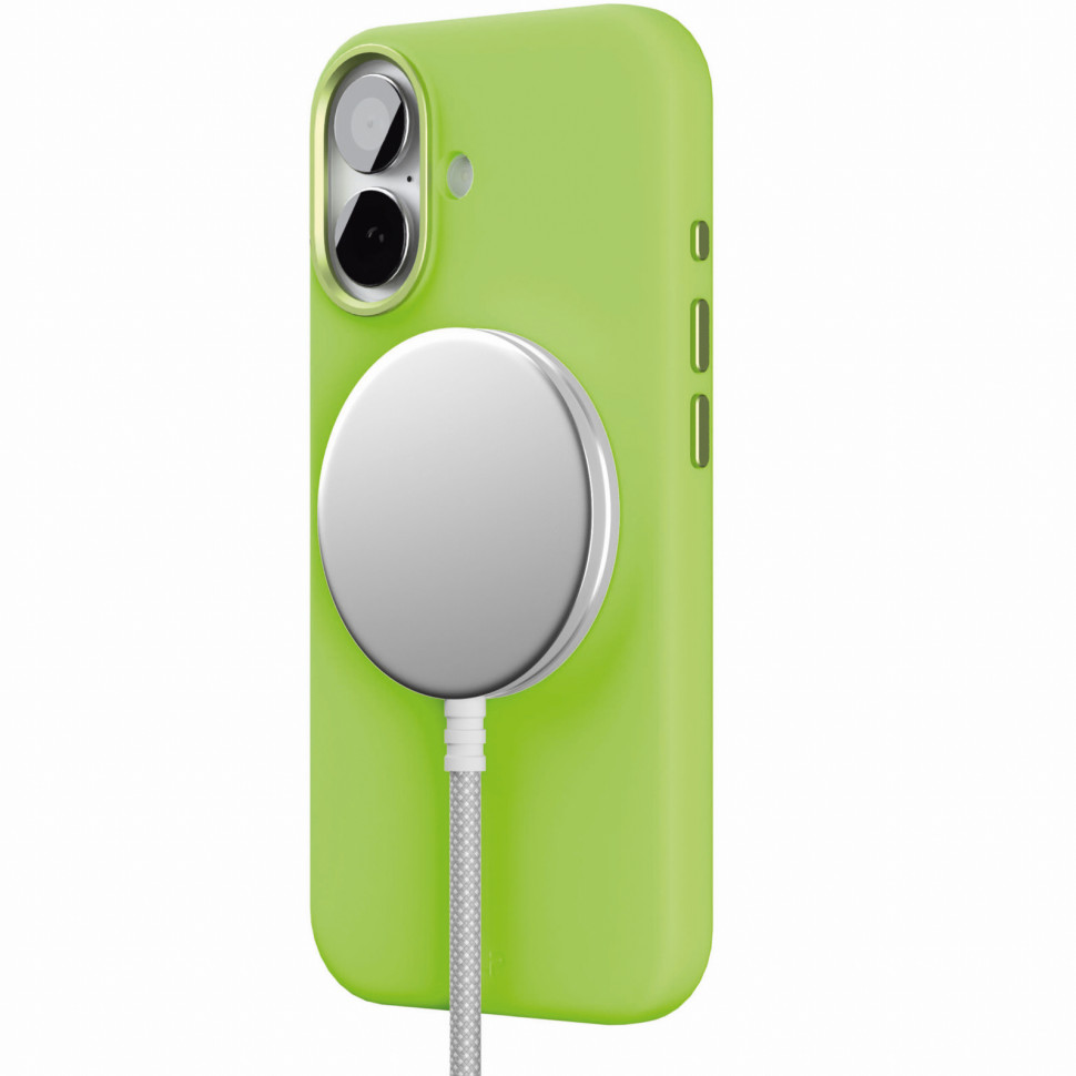 Чехол защитный VLP Aster Pro Case MagSafe для iPhone 17 Лайм