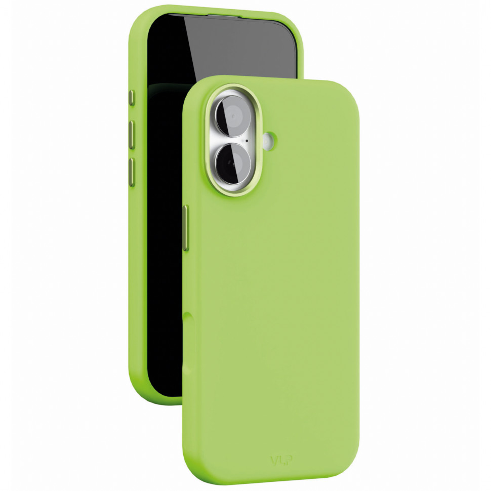 Чехол защитный VLP Aster Pro Case MagSafe для iPhone 17 Лайм