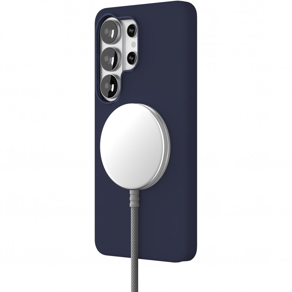 Чехол защитный VLP Aster Pro Case с MagSafe для Samsung Galaxy S26 Ultra Синий