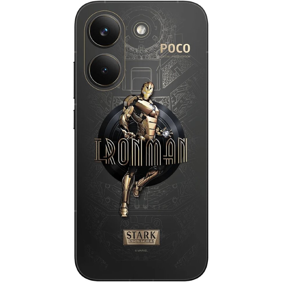 Смартфон Xiaomi POCO X8 Pro 12/512GB Iron Man Edition Черный (Black)
