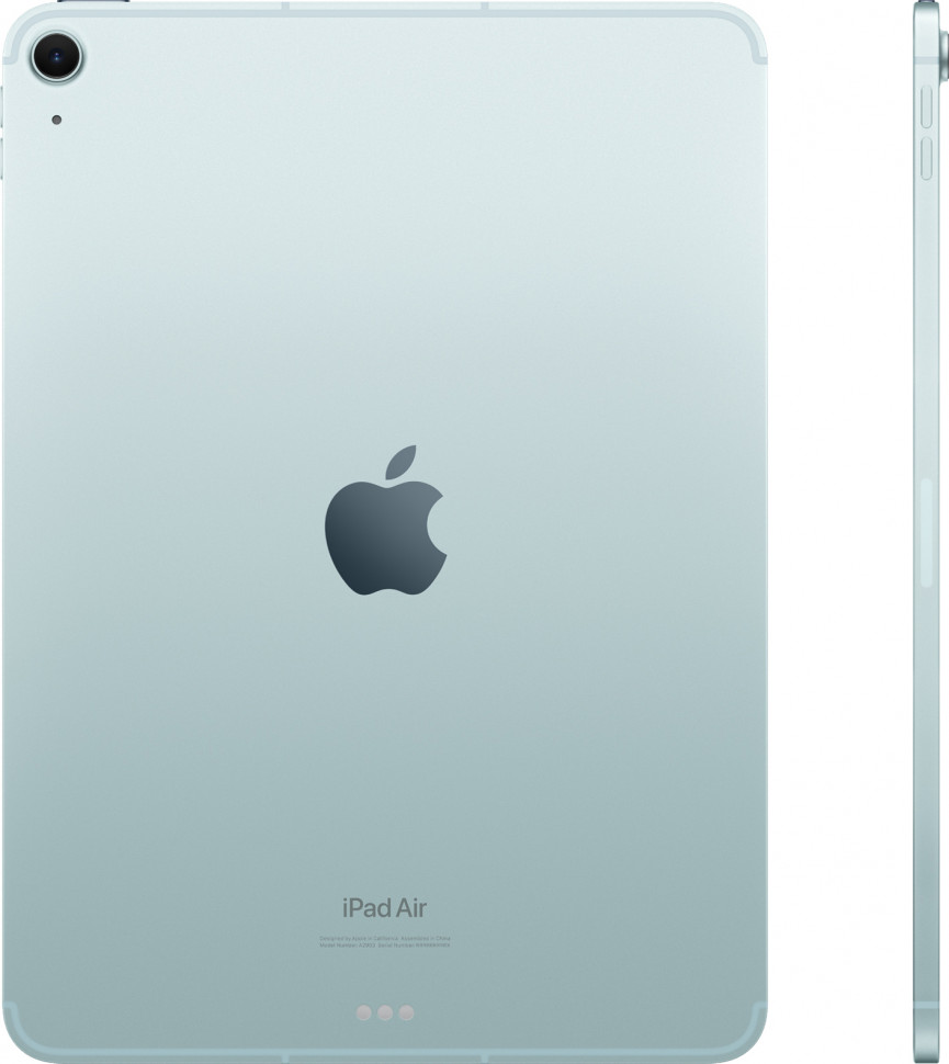 Планшет Apple iPad Air 11 (2025) 256GB Wi-Fi + Cellular Голубой (Blue)