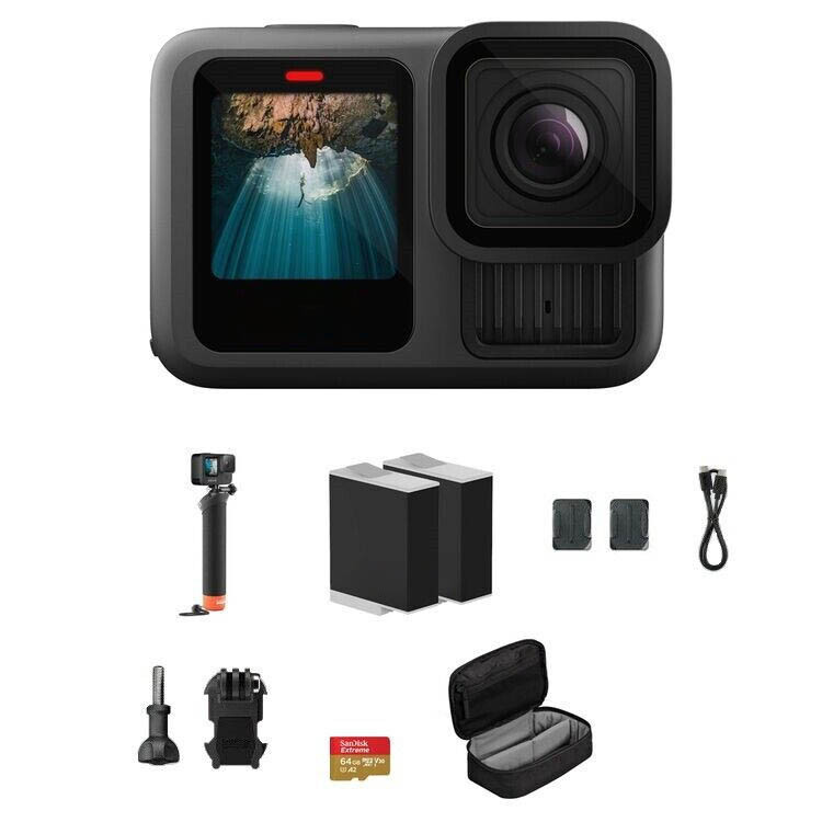 Экшн-камера ProGo HERO13 Accessory Bundle Черный (Black)