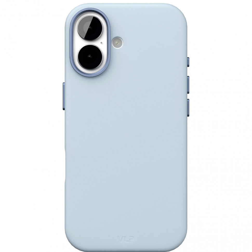 Чехол защитный VLP Aster Pro Case MagSafe для iPhone 17 Голубой
