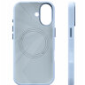 Чехол защитный VLP Aster Pro Case MagSafe для iPhone 17 Голубой