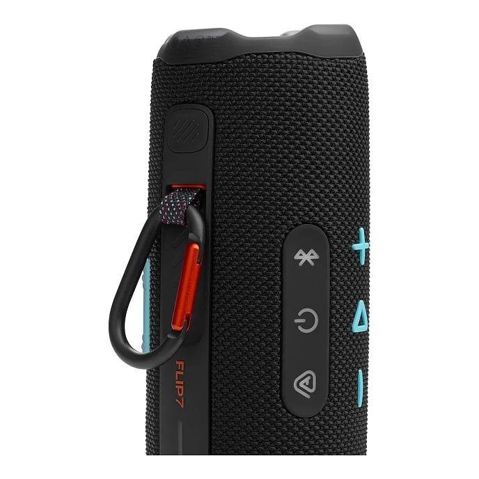 Портативная колонка JBL Flip 7 Черно-оранжевый (Black/Orange)