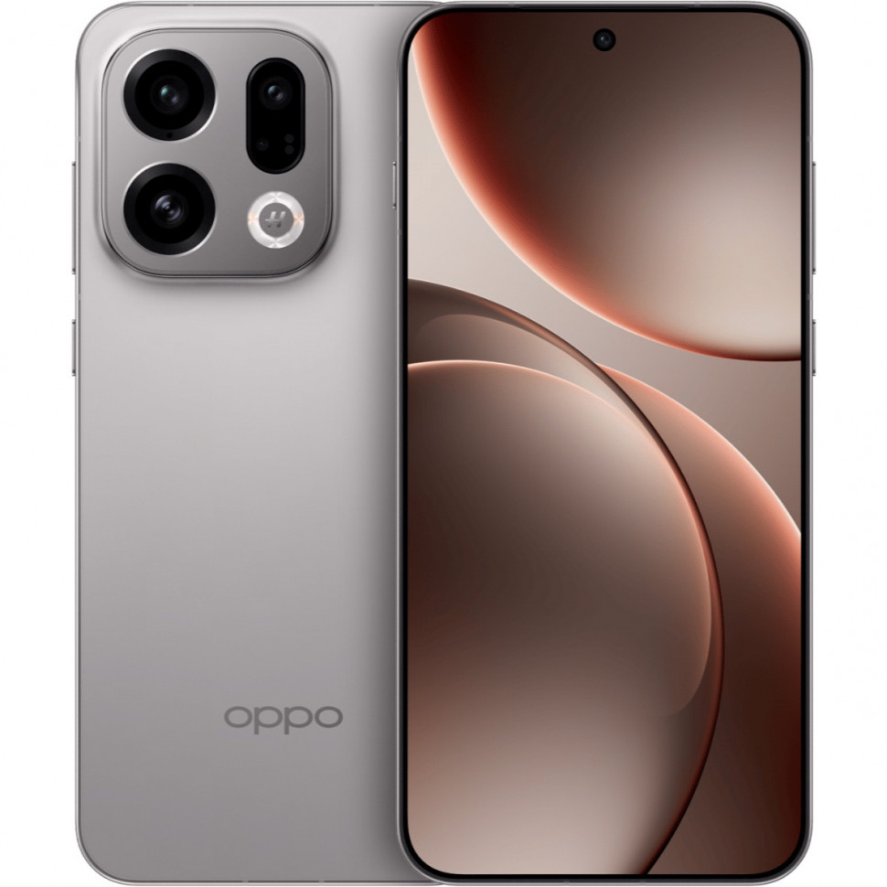 Смартфон OPPO Find X9 16/512GB Серый (Titanium Grey