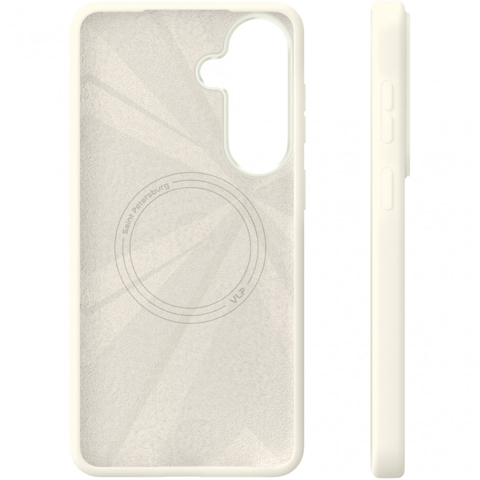 Чехол защитный VLP Aster Pro Case с MagSafe для Samsung Galaxy S26+ Белый 