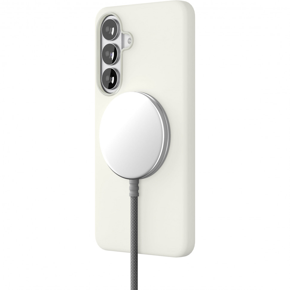 Чехол защитный VLP Aster Pro Case с MagSafe для Samsung Galaxy S26+ Белый 