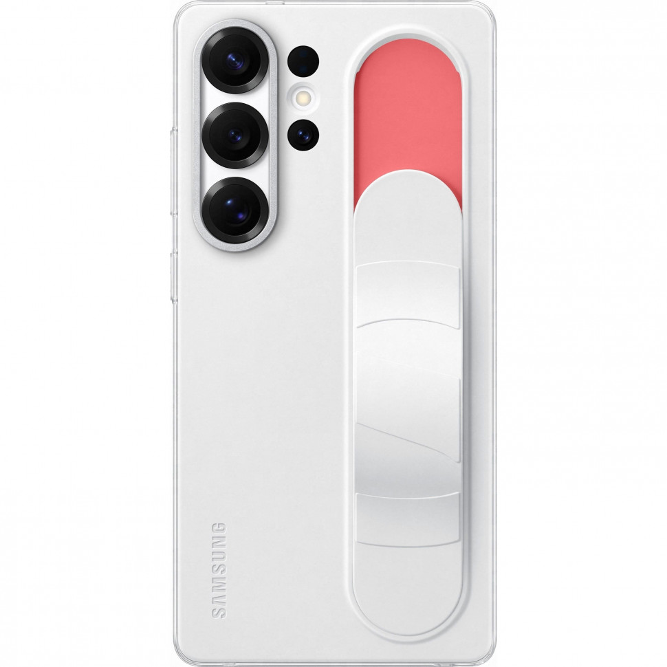 Чехол защитный Samsung Standing Grip Case для Samsung Galaxy S25 Ultra Белый