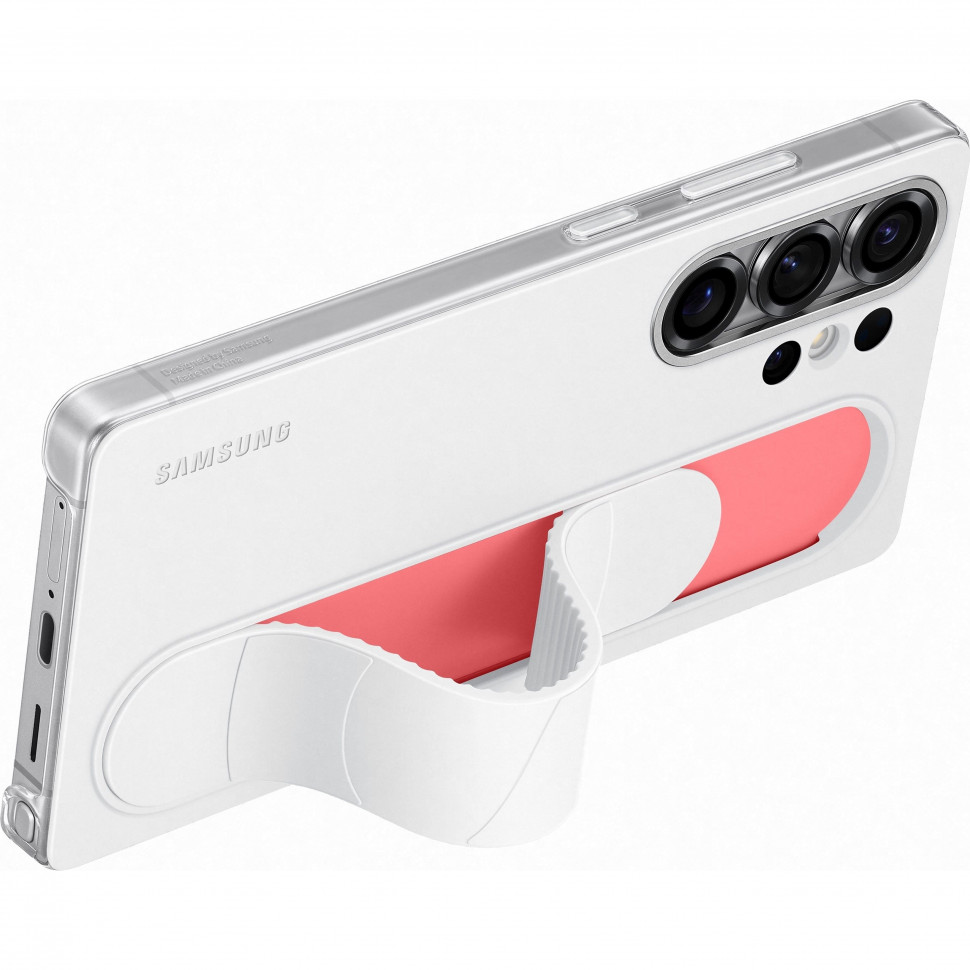 Чехол защитный Samsung Standing Grip Case для Samsung Galaxy S25 Ultra Белый