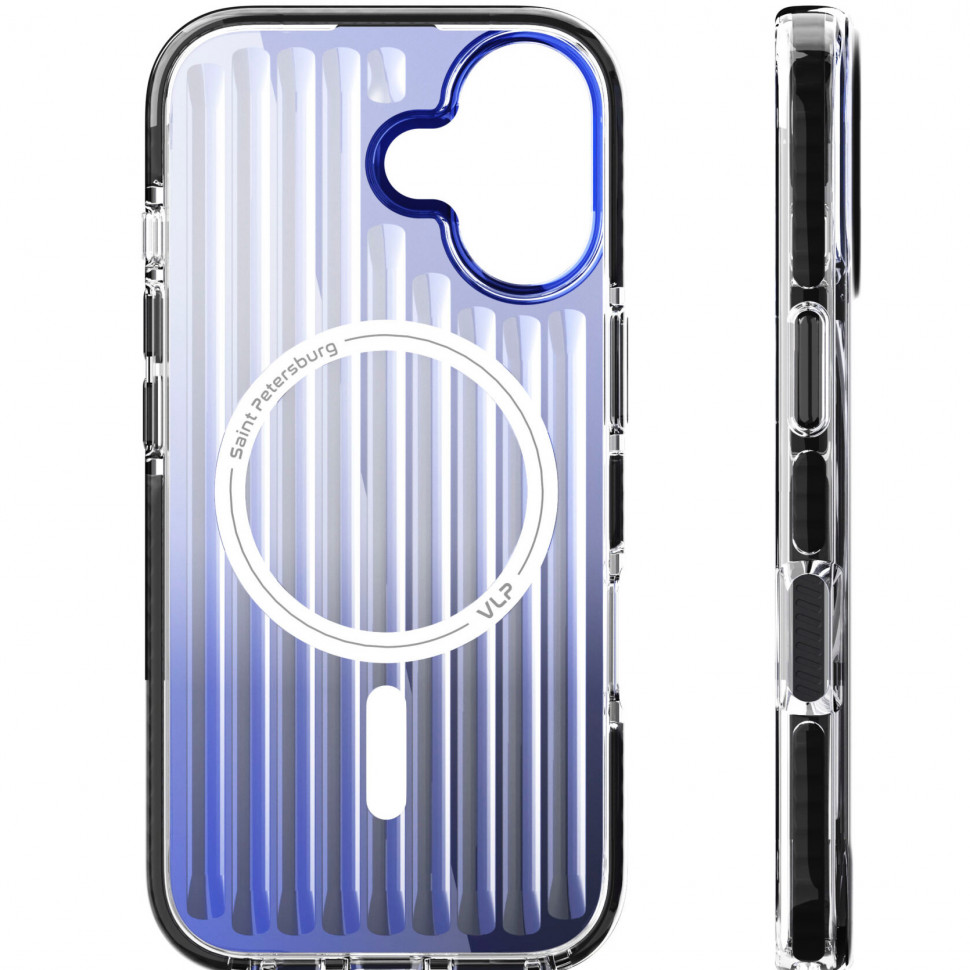 Чехол защитный VLP Pulse Case MagSafe для iPhone 17 Черный
