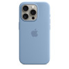 Чехол защитный Apple Silicone Case с MagSafe для iPhone 15 Pro Max Winter Blue