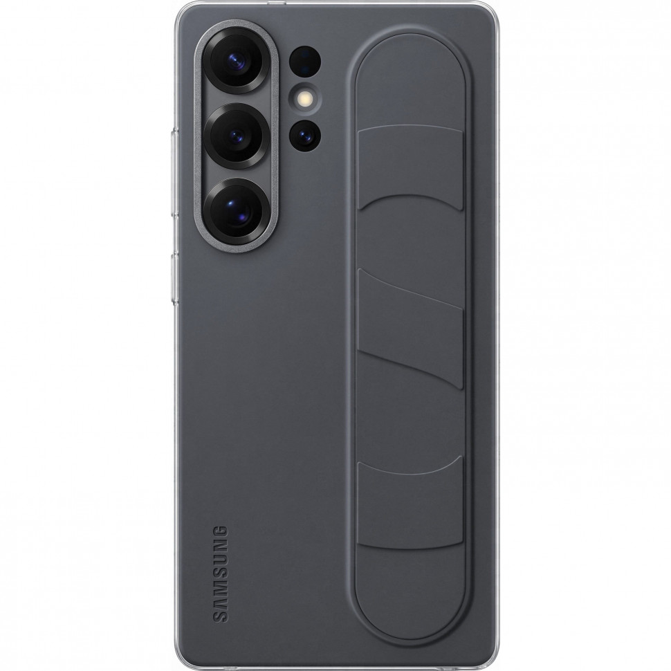 Чехол защитный Samsung Standing Grip Case для Samsung Galaxy S25 Ultra Черный