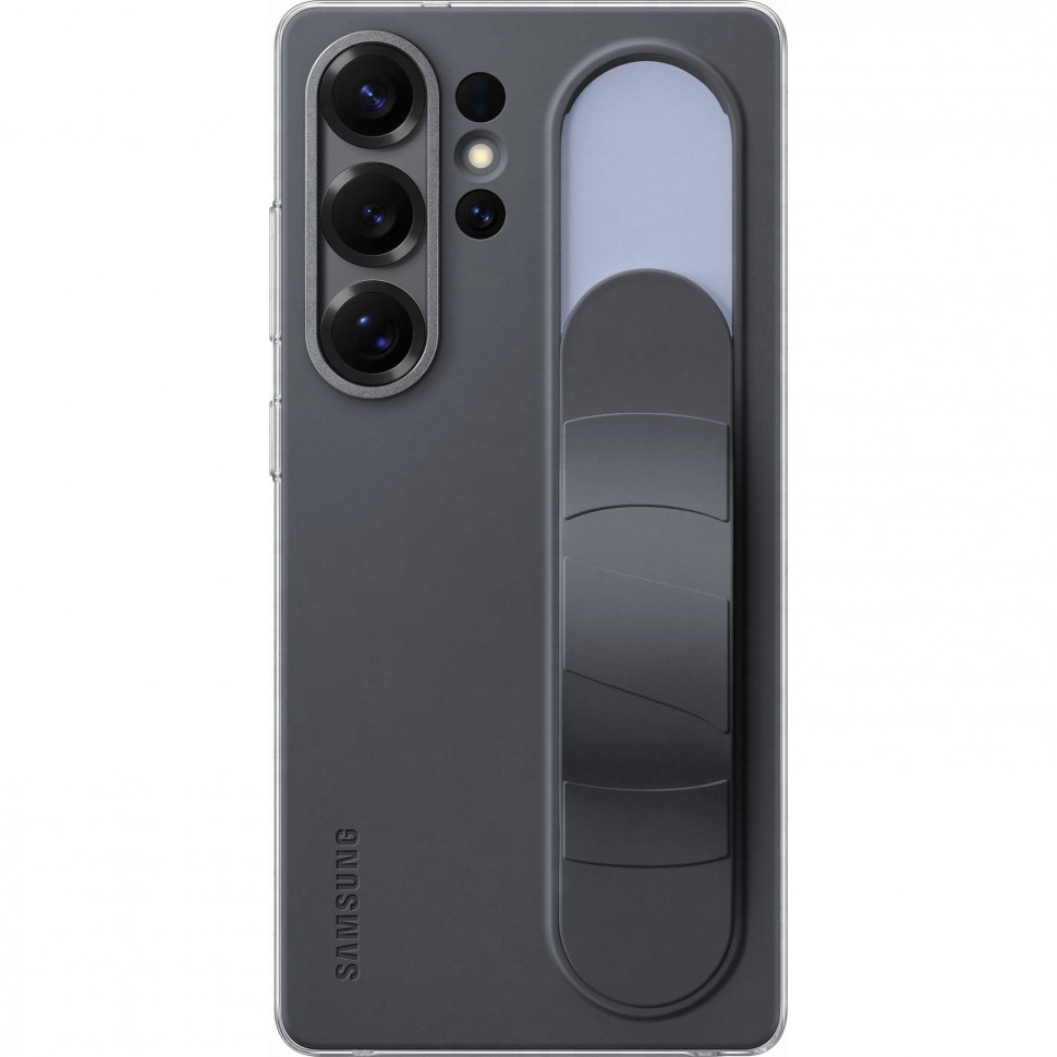 Чехол защитный Samsung Standing Grip Case для Samsung Galaxy S25 Ultra Черный
