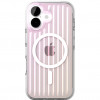 Чехол защитный VLP Pulse Case MagSafe для iPhone 17 Перламутровый