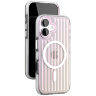 Чехол защитный VLP Pulse Case MagSafe для iPhone 17 Перламутровый