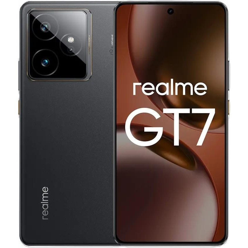 Смартфон realme GT 7 12/256GB Черный (IceSense Black)