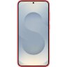 Чехол защитный Samsung Silicone Case для Samsung Galaxy S25 Красный