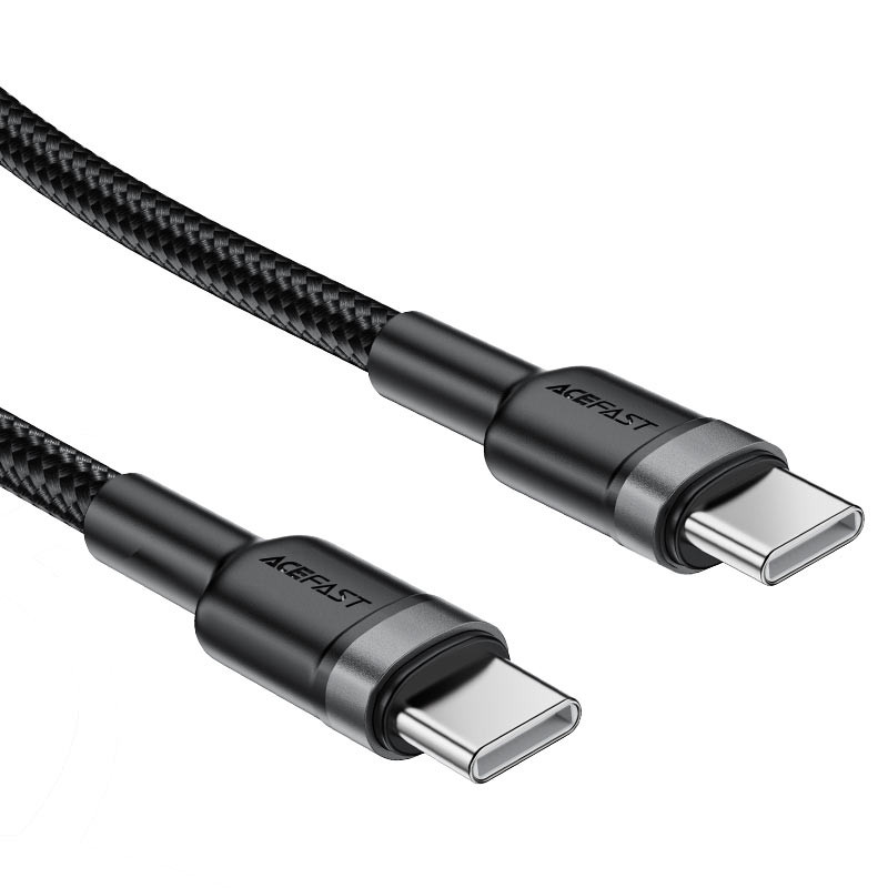 Кабель ACEFAST C22-03 USB-C на USB-C Черный