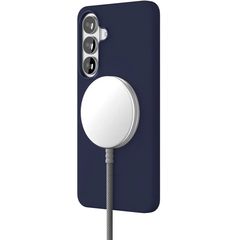 Чехол защитный VLP Aster Pro Case с MagSafe для Samsung Galaxy S26+ Синий