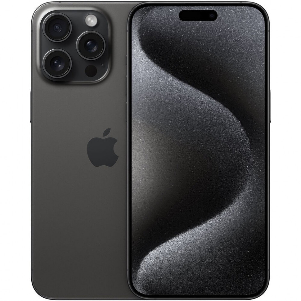 Смартфон Apple iPhone 15 Pro Max 1024GB Черный титан (Black Titanium) DualSim