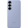 Чехол защитный Samsung Silicone Case для Samsung Galaxy S25 Голубой