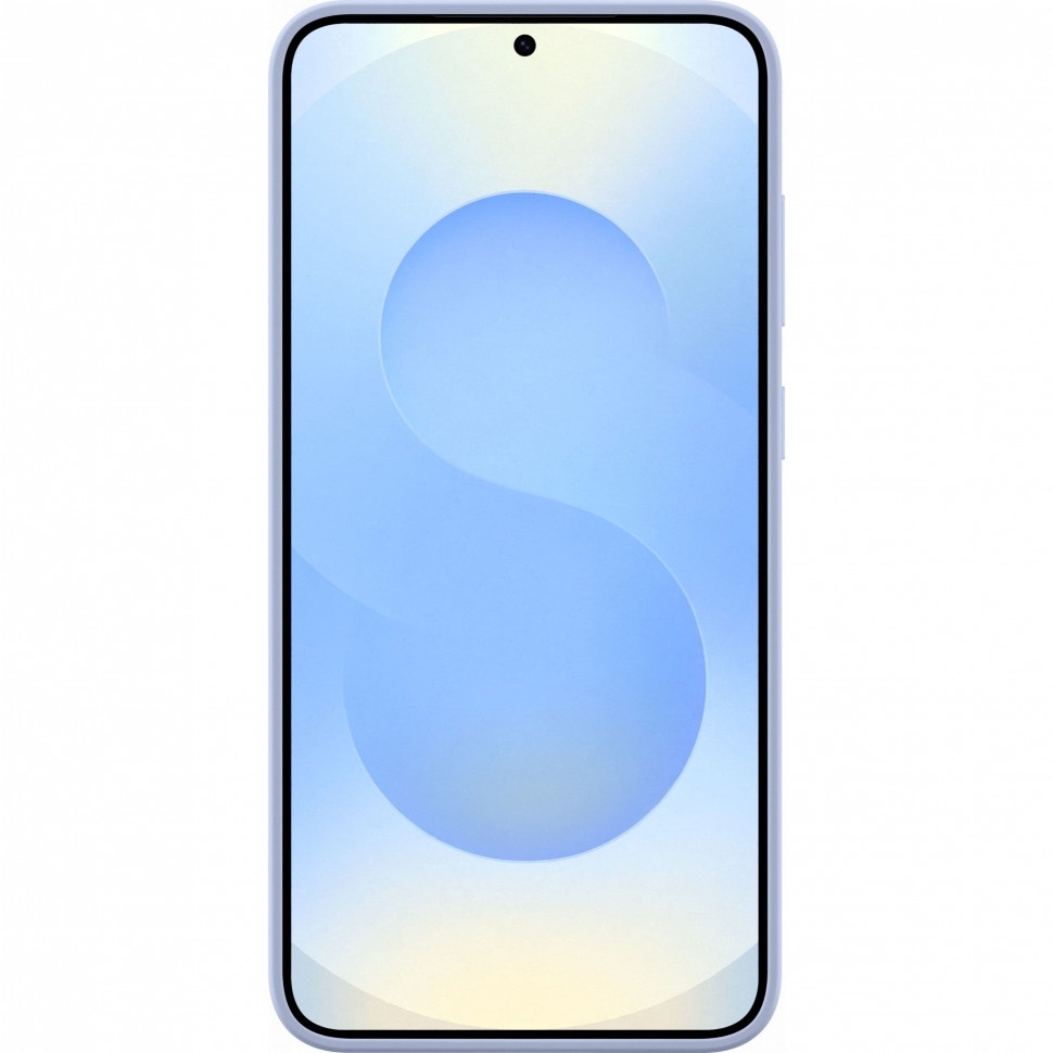 Чехол защитный Samsung Silicone Case для Samsung Galaxy S25 Голубой