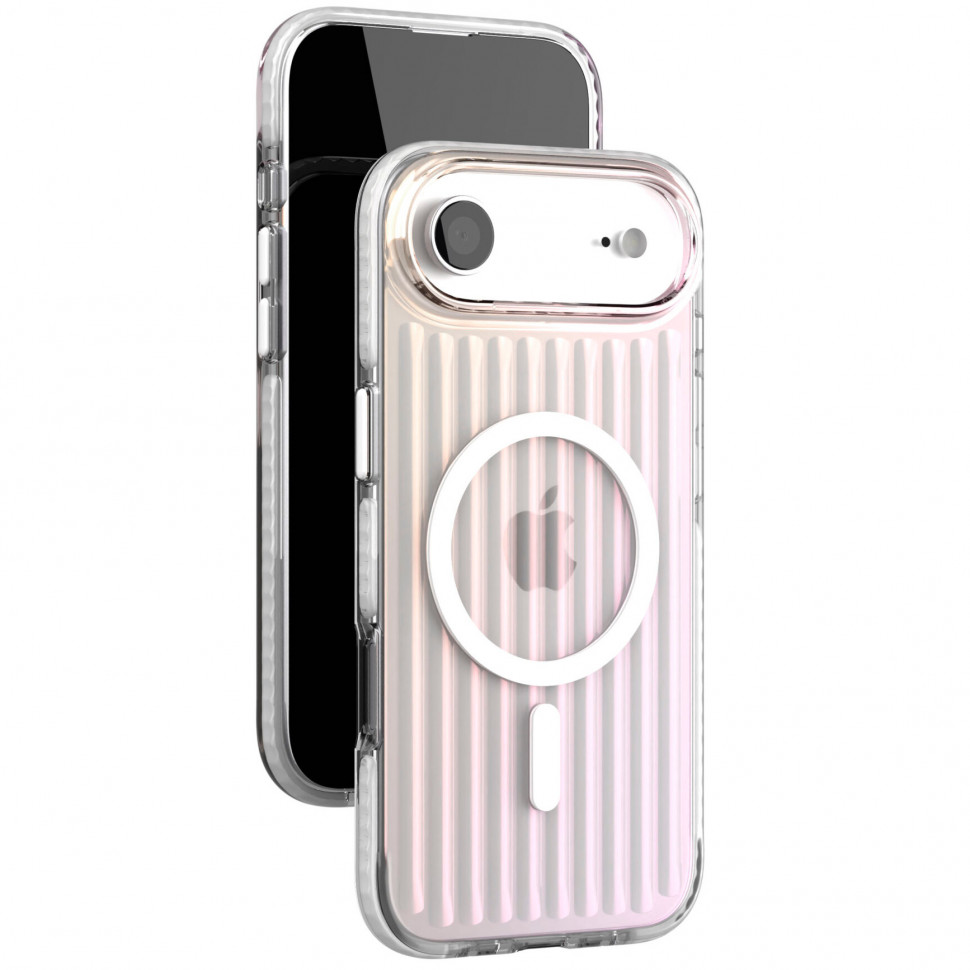Чехол защитный VLP Pulse Case MagSafe для iPhone Air Перламутровый