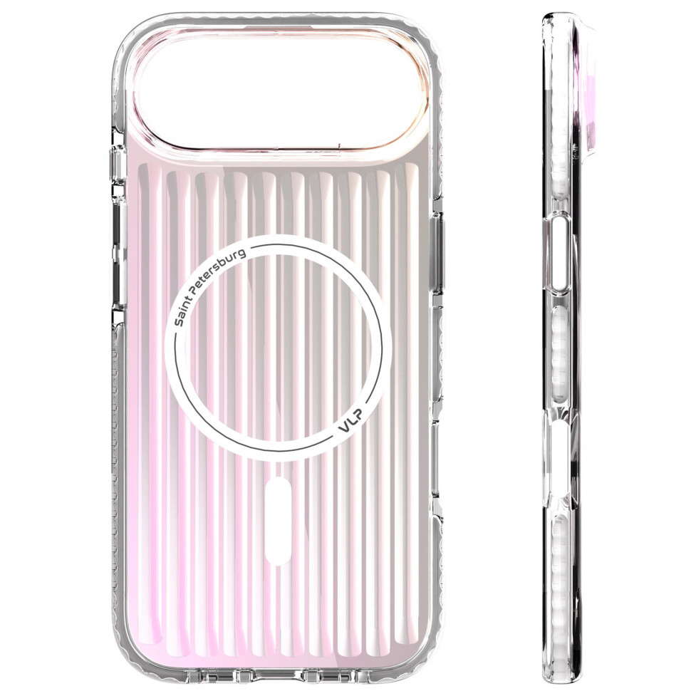 Чехол защитный VLP Pulse Case MagSafe для iPhone Air Перламутровый