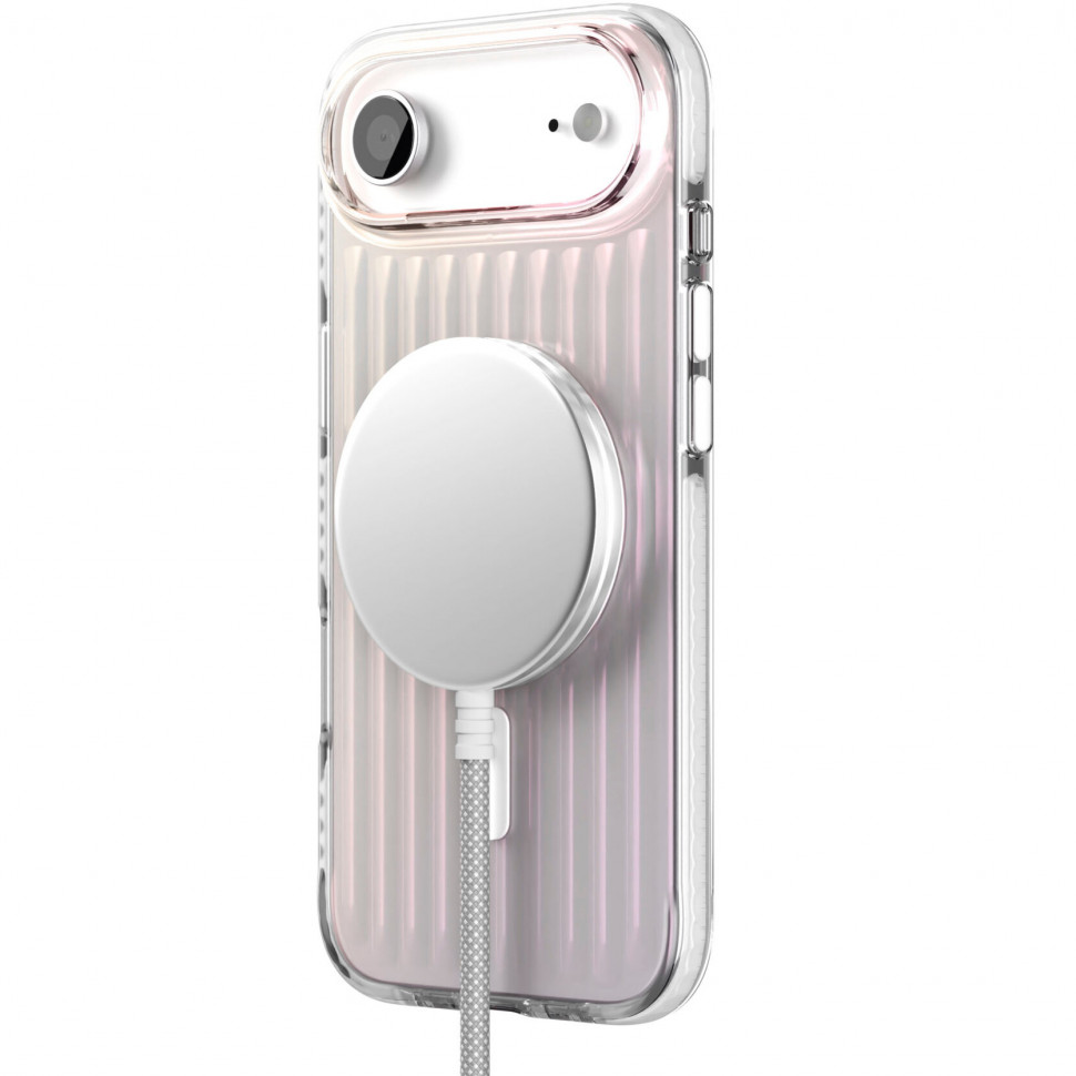 Чехол защитный VLP Pulse Case MagSafe для iPhone Air Перламутровый