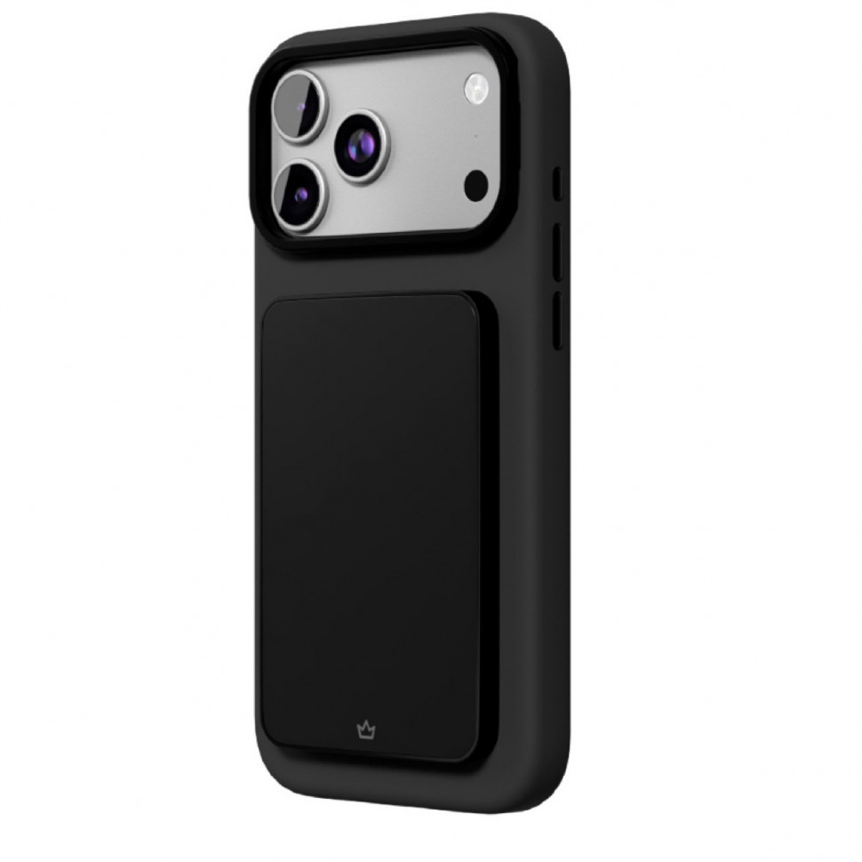 Чехол защитный VLP Aster Pro Stand Case MagSafe для iPhone 17 Pro Max Черный