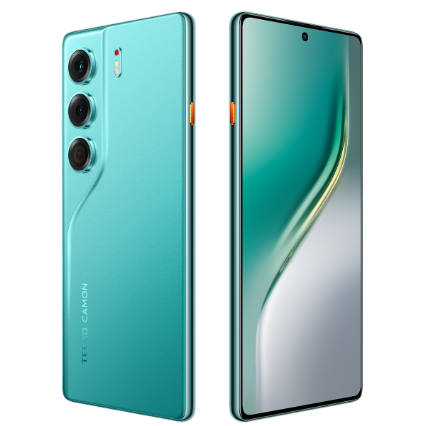 Смартфон TECNO Camon 40 12/256GB Зеленый (Emerald Glow Green)