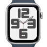 Умные часы Apple Watch SE 2023 40mm Silver Aluminum Case with Storm Blue Sport Band (S/M)