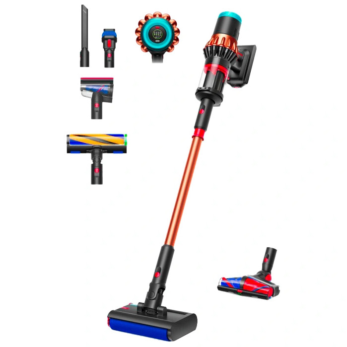Вертикальный беспроводной пылесос Dyson V16 Piston Animal Submarine (SV53A) Black/Copper (Вилка CN)