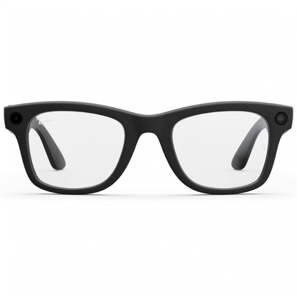 Умные очки Ray-Ban Wayfarer (Gen 2) Matte Black Clear (M)