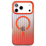 Чехол защитный VLP Pulse Case MagSafe для iPhone 17 Pro Max Оранжевый