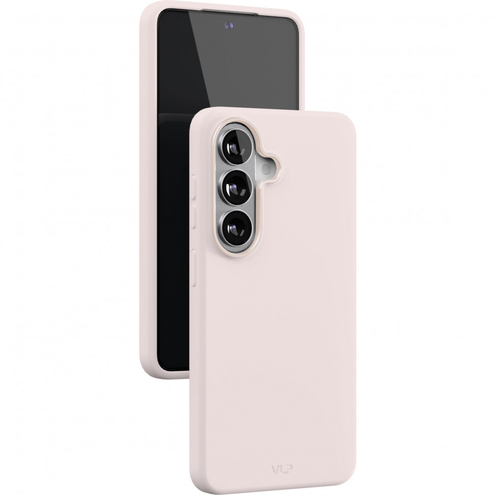 Чехол защитный VLP Aster Pro Case с MagSafe для Samsung Galaxy S26 Розовый 