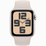 Умные часы Apple Watch SE 2023 44mm Starlight Aluminum Case with Starlight Sport Band (S/M)