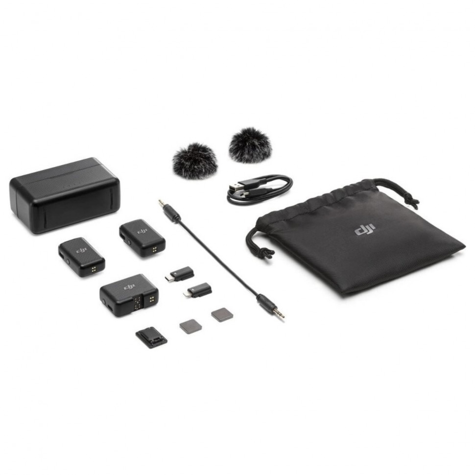 Беспроводной микрофон DJI Mic (2 TX + 1 RX)
